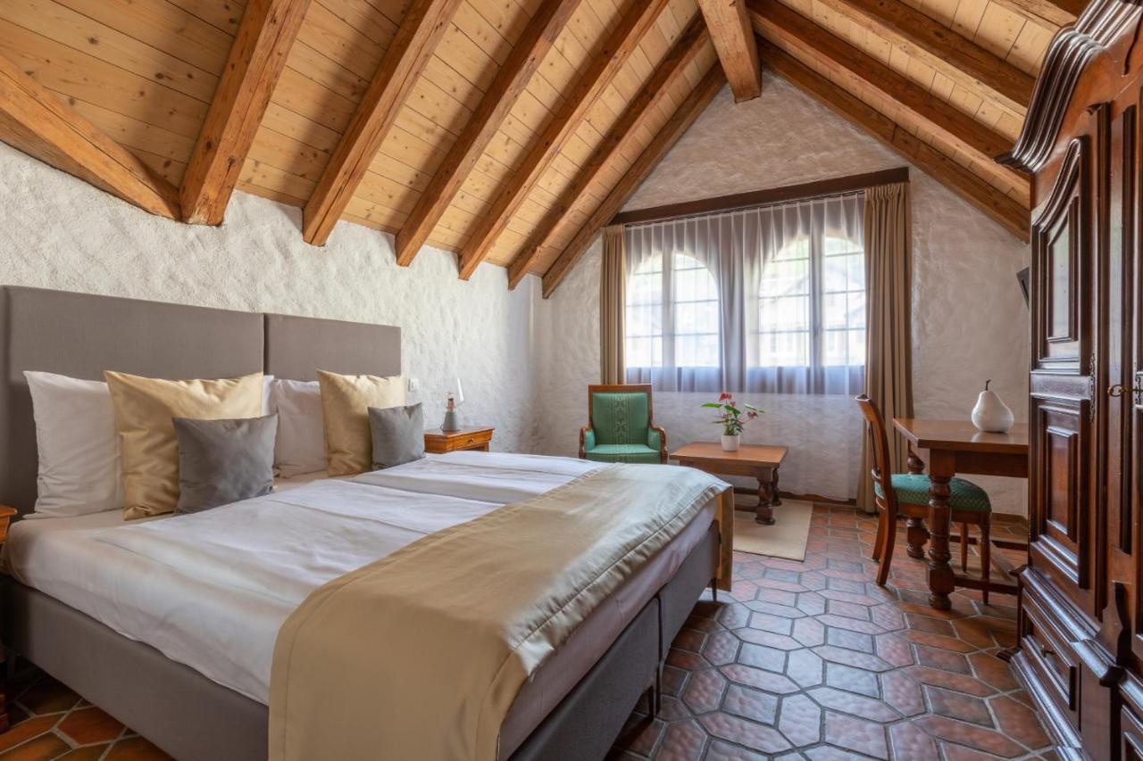 Küssnacht Swiss-Chalet Merlischachen - Romantik Schloss-Hotel Am See מראה חיצוני תמונה