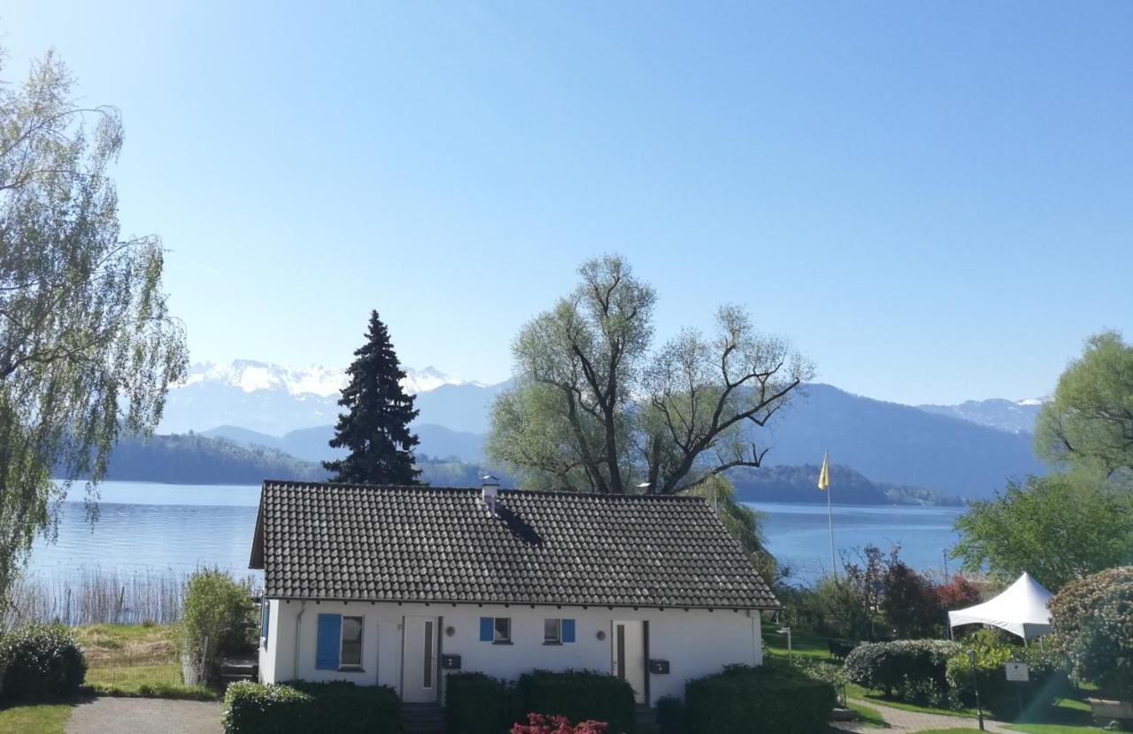 Küssnacht Swiss-Chalet Merlischachen - Romantik Schloss-Hotel Am See מראה חיצוני תמונה